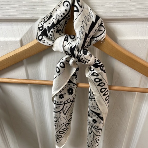 Square Satin Scarf - Picture 4 of 9